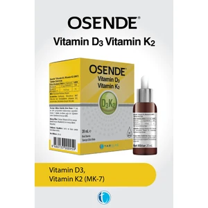 D3K2 Damla 20 ml Vitamin D Vitamin K2 MK-7
