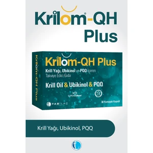 QH Plus 30 Yumuşak Kapsül Ubikinol Krill Yağı Omega 3