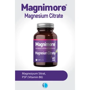 Magnezyum Sitrat 60 Bitkisel Kapsül Vitamin B6 P5P