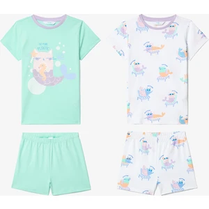 Kız Çocuk Purrmaid 2li Pijama Takımı