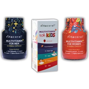 3'lü Multivitamin Aile Paketi