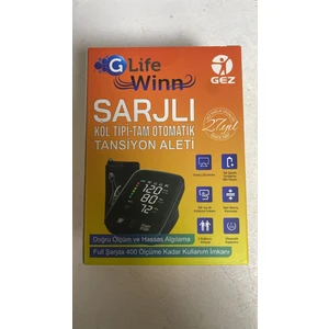 G Life Winn Şarjlı Kol Tipi  Tam Otomatik Tansiyon Aleti