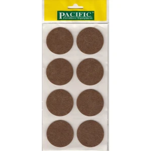 Yapışkanlı Yuvarlak Keçe 50 mm Kahve