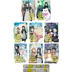 Kuma Kuma Kuma Bear 8 Cilt Manga Seti + Mat. Öğreten Cetvel