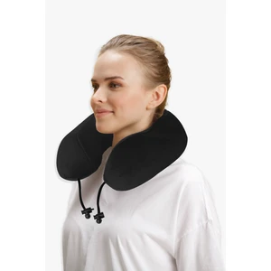 Comfy Ortopedik Seyahat Yastığı Visco Boyun Destekli Seyahat Yastığı - Siyah | Ergo Travel