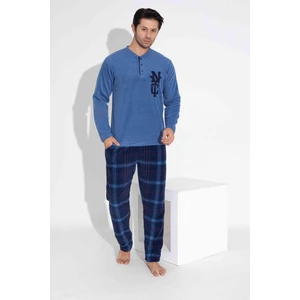 Erkek Polar Pijama Takımı Kışlık Erkek Pijama Takım Erkek Polar Takım 5214M