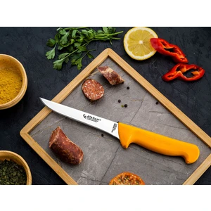 Gold Serisi Düz Kemik Sıyırma Bıçağı 15 cm Yüzme Bıçağı Kasap Mutfak Bıçağı Seti Kurban Bıçağı