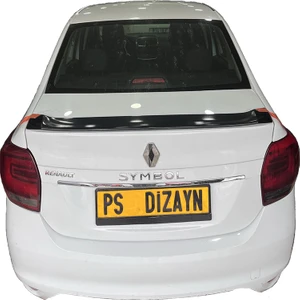 Renault Symbol ( 2015 Sonrası ) Plastik Boyasız Spoiler