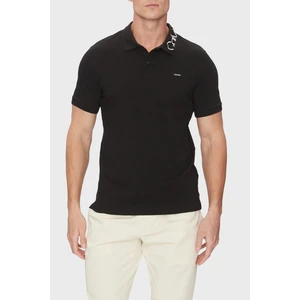 Calvin Klein Büyük Beden Regular Fit Düğmeli Polo Yaka T Shirt K10K114569BEH Erkek Polo Yaka T Shirt K10K114569 Beh