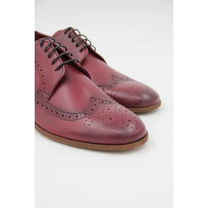 7Y1KA61331 Erkek Klasik Ayakkabı - Bordo