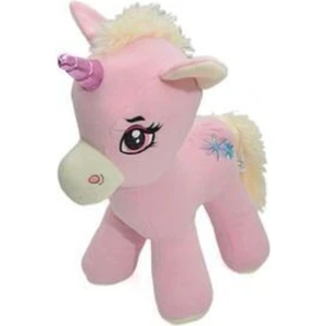Şeker Adası Sevimli Pembe Peluş Unicorn Pony At 40 cm
