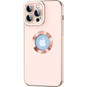 Vardar Aksesuar Apple iPhone 14 Pro Max Uyumlu Kongo Kapak-Rose Gold