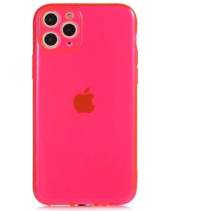 Vardar Aksesuar Apple iPhone 11 Pro Uyumlu Mun Silikon-Pembe