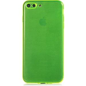 Vardar Aksesuar Apple iPhone 7 Plus Uyumlu Mun Silikon-Sarı