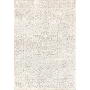 Paradise Krem Bej Halı Modern Dokuma Halı Yumuşak Oturma Odası Salon Çocuk Odası Mutfak Halısı M059A