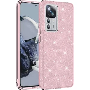 Vardar Aksesuar Xiaomi Mi 12T Pro Kılıf Shining Silikon-Pembe