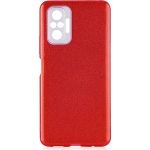 Vardar Aksesuar Xiaomi Redmi Note 10 Pro Kılıf Shining Silikon-Kırmızı