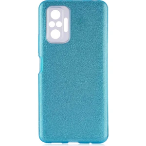 Vardar Aksesuar Xiaomi Redmi Note 10 Pro Kılıf Shining Silikon-Mavi