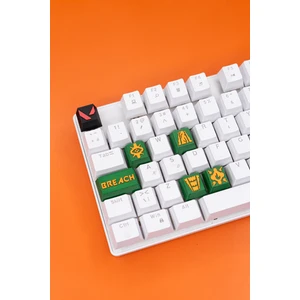 Valorant Breach Keycaps, Q-E-X-C Mekanik Klavye Tuşu