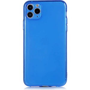 Vardar Aksesuar Apple iPhone 11 Pro Max Uyumlu Mun Silikon-Lacivert