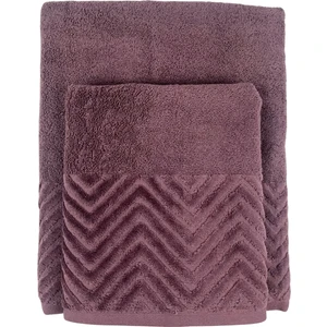 Banyo Duş Havlu Seti %100 Pamuk 90X150 cm ve 50X90 cm Vücut ve Baş Kafa Havlusu 2 Parça Desenli