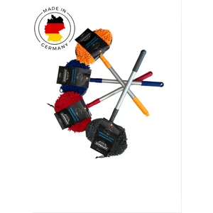 Oto Araba Yıkama Mopu Premium Kalite Alman Malı Teleskopik Saplı Mikrofiber Makarna Başlıklı