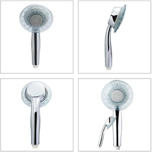 Yt256 Elif Ledli Banyo Duş Başlığı Mavi Işıklı 1fonksiyonlu