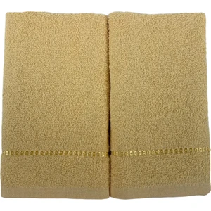 Yumuşak Dokunuşlu El Yüz Misafir Mutfak Havlusu 30X50 cm Premium Havlu Seti – 2’li