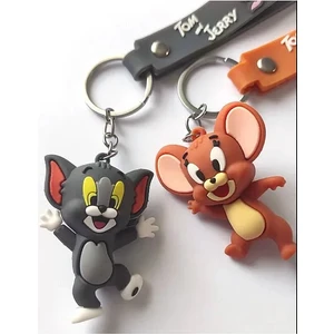 Tom ve Jerry 3D Çift Anahtarlık 2 Adet