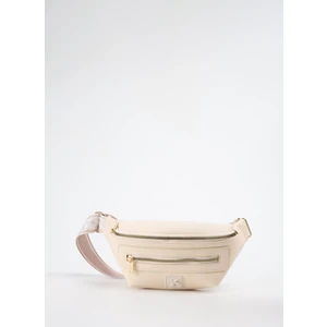 Bej Kadın Bel Çantası Strap-Dove