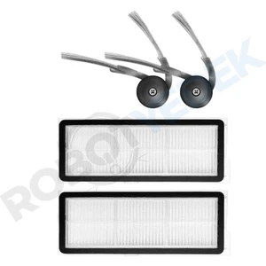 Roborock QRevo Curv QRevo C Uyumlu Hepa Filtre ve Yan Fırça-4 Parça