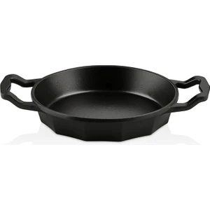 Dodeca -3725 - Tek Parça, 22 Cm, Bio Granit, Döküm, Sahan, Siyah Gövde