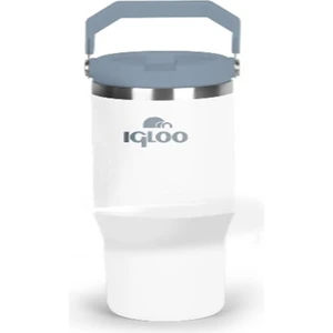 Powder Termos 900ml 205788 Beyaz Mavi