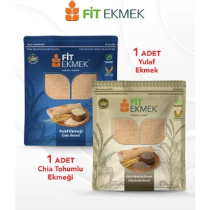 Fit Ekmek Yulafli Lavaş Ekmeği 300GR ve Chia Lavaş Ekmeği 300GR