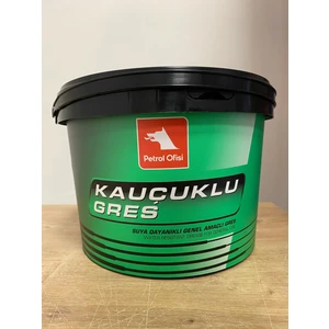 Petrol Ofisi Yeşil Renk Kauçuklu Gres 4kg (2025 Üretim)