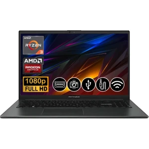 Vivobook Go 15 R3-7320U 8gb 512GB M.2 SSD E1504FA-NJ097  Atl2 15.6" Freedos Taşınabilir Bilgisayar