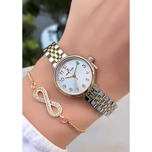 Daniel Klein Çelik Kadın Kol Saati 3 Atm Su Geçirmezlik 2 Yıl Garantili Bileklik Hediyeli