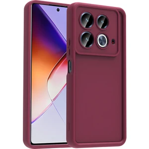 M.tk moveteck Infinix Note 40 4g Uyumlu Kılıf Yumuşak Renkli Lansman Silikon Kamera Korumalı Çıkıntılı Yüksek Kenarlı