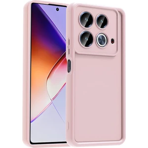 M.tk moveteck Infinix Note 40 4g Uyumlu Kılıf Yumuşak Renkli Lansman Silikon Kamera Korumalı Çıkıntılı Yüksek Kenarlı