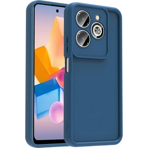 M.tk moveteck Infinix Hot 30 Uyumlu Kılıf Yumuşak Renkli Lansman Silikon Kamera Korumalı Çıkıntılı Yüksek Kenarlı