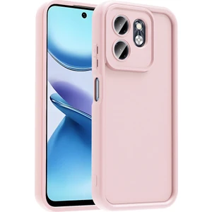 M.tk moveteck Infinix Hot 50i Uyumlu Kılıf Yumuşak Renkli Lansman Silikon Kamera Korumalı Çıkıntılı Yüksek Kenarlı