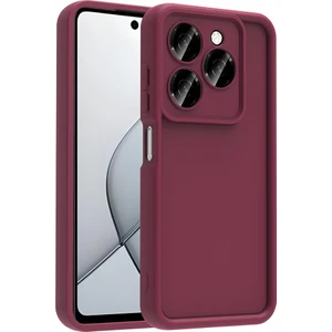 M.tk moveteck Tecno Spark 20 Uyumlu Kılıf Yumuşak Renkli Lansman Silikon Kamera Korumalı Çıkıntılı Yüksek Kenarlı