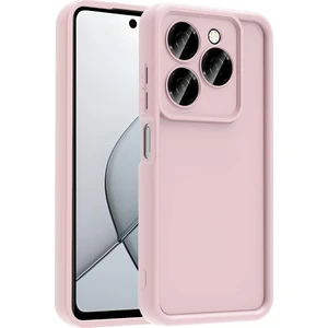 M.tk moveteck Tecno Spark 20 Uyumlu Kılıf Yumuşak Renkli Lansman Silikon Kamera Korumalı Çıkıntılı Yüksek Kenarlı