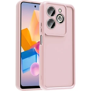 M.tk moveteck Infinix Hot 30I Uyumlu Kılıf Yumuşak Renkli Lansman Silikon Kamera Korumalı Çıkıntılı Yüksek Kenarlı