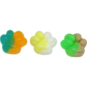 (3 Adet) Kedi Patisi Squishy 4 cm Süper Esnek Sukuşi