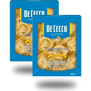 De Cecco Fettuccine 500 gr X2