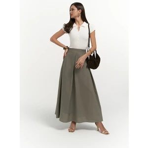 Mombasa Pile Detay Haki Etek