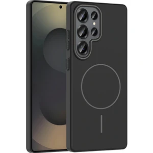 Galaxy S25 Ultra Kılıf Magsafe Şarj Özellikli Redclick Ruby Silikon Kapak