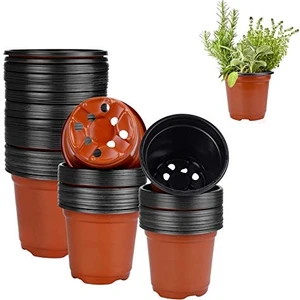 Thermoform Vakum Saksı 50 Adet - Üretim Saksısı 15 cm