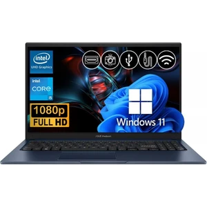 Vivobook 15  I5-1334U 8gb 512GB M.2 SSD X1504VA-NJ2405 ATL22 15.6" W11PRO Taşınabilir Bilgisayar